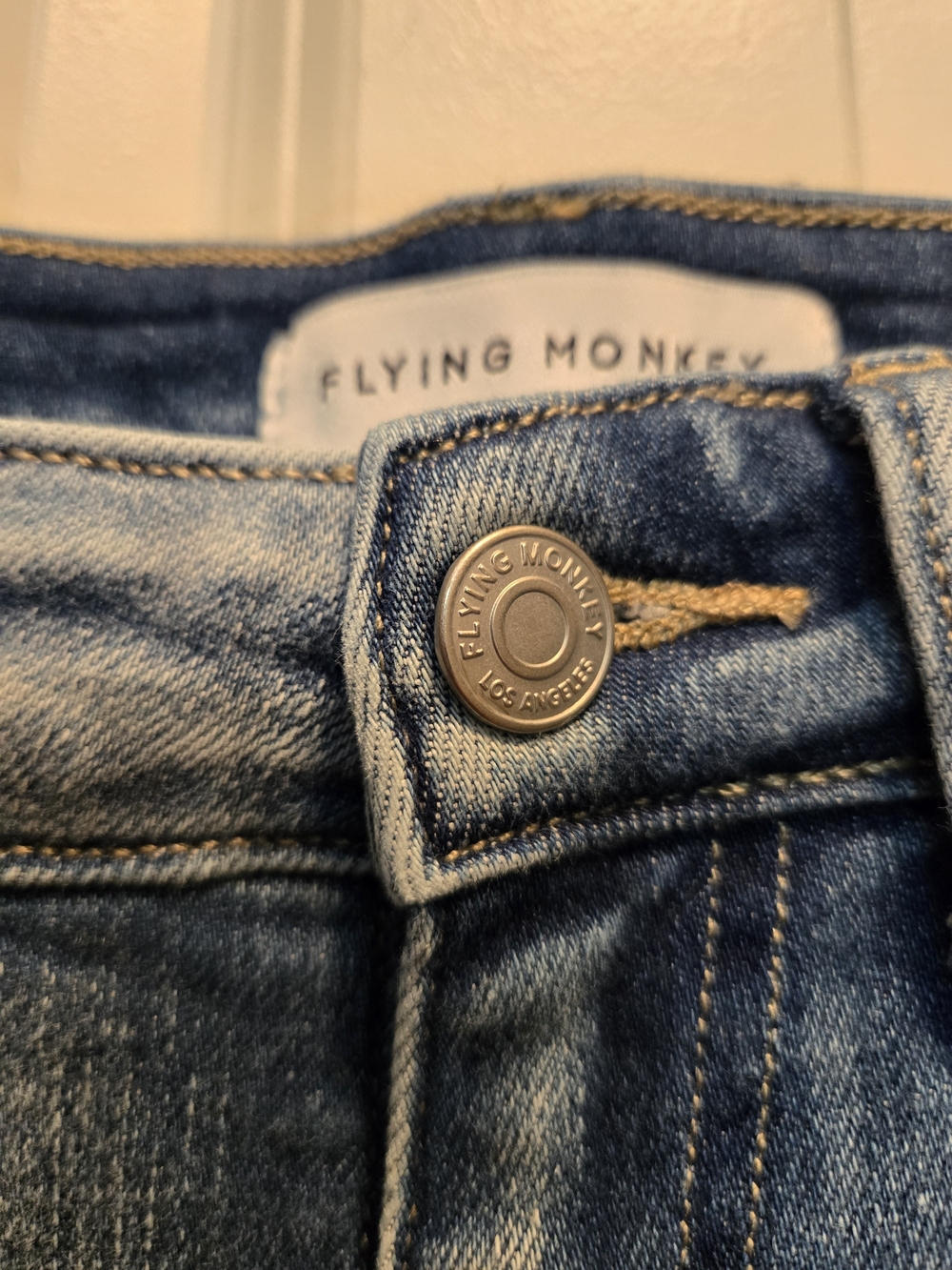 Flying Monkey Blue Denim Jeans